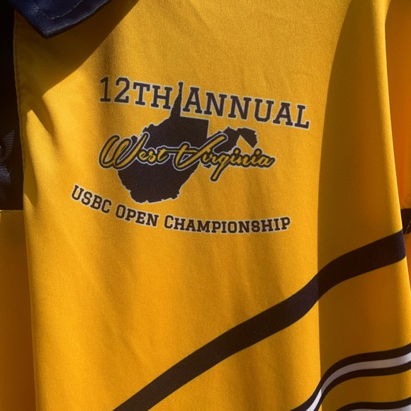 West Virginia USBC Bowling Jersey Size XL - Picture 3 of 5